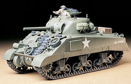 Tamiya 1/35 US M4 Sherman Medium Tank Early Production Plastic Model Kit