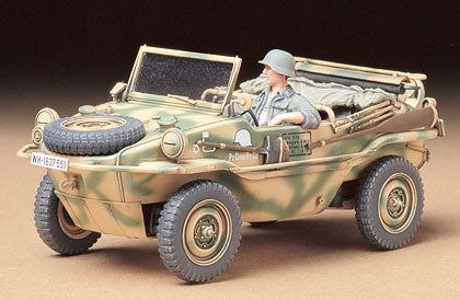 Tamiya 1/35 German Schwimmwagen Type 166 Amphibious Vehicle Plastic Model Kit