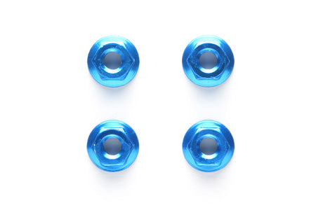 Tamiya RC 4mm Aluminum Serrated Wheel Nut Set