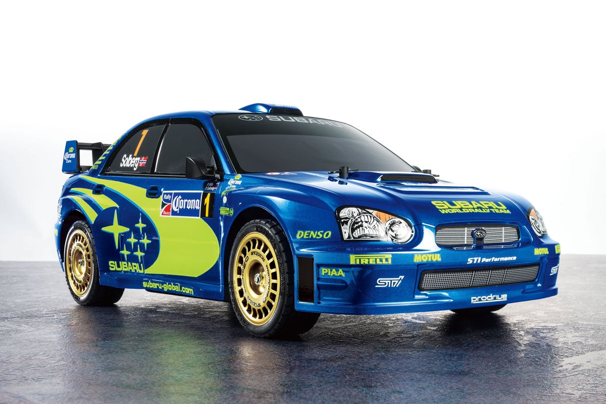 Tamiya Subaru Impreza Mexico 2004 WRC RC Kit - 1/10 Scale TT-01E 4WD Rally