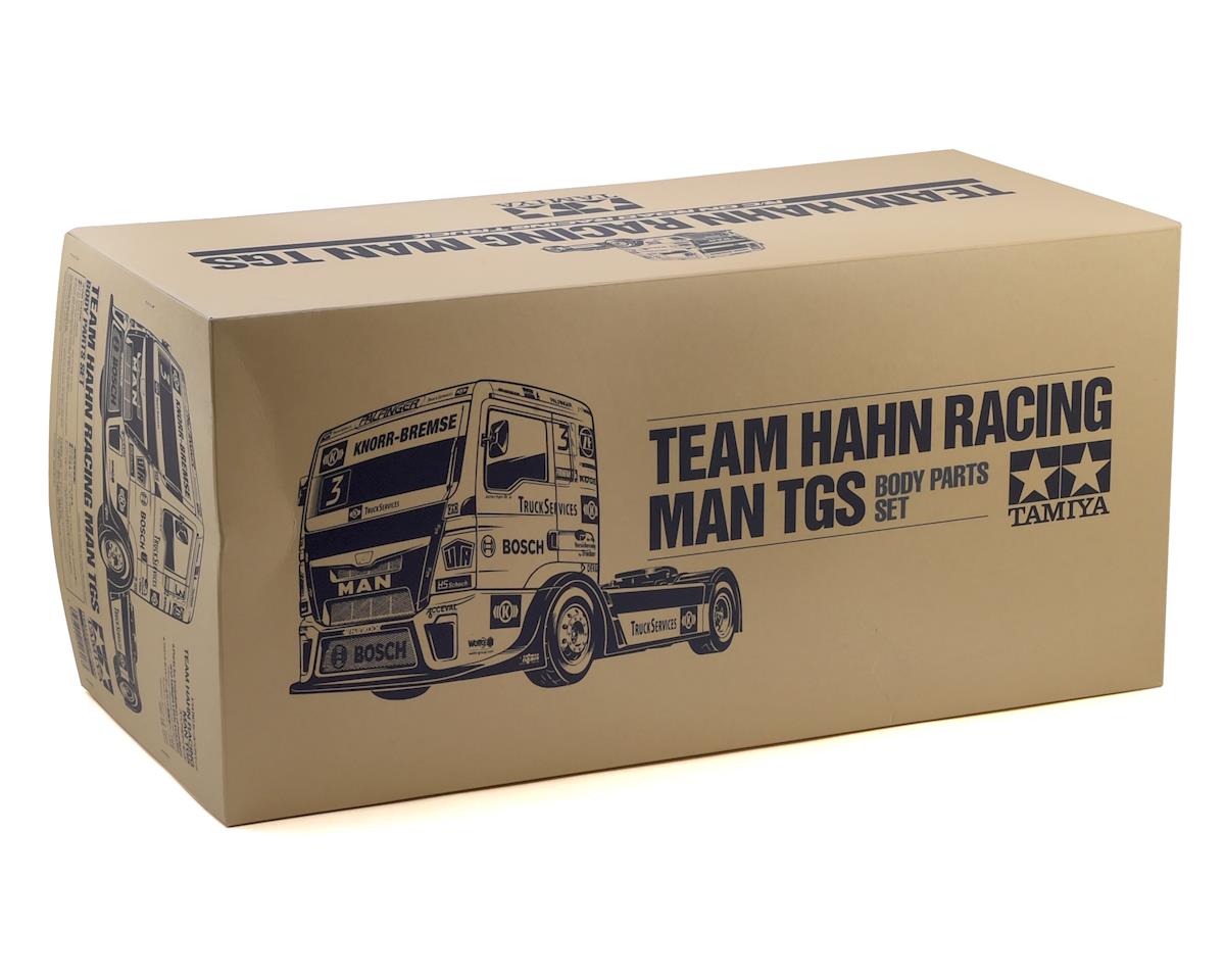 Tamiya Team Hahn Racing MAN TGS Clear Body Set 1/10 Scale Race Truck