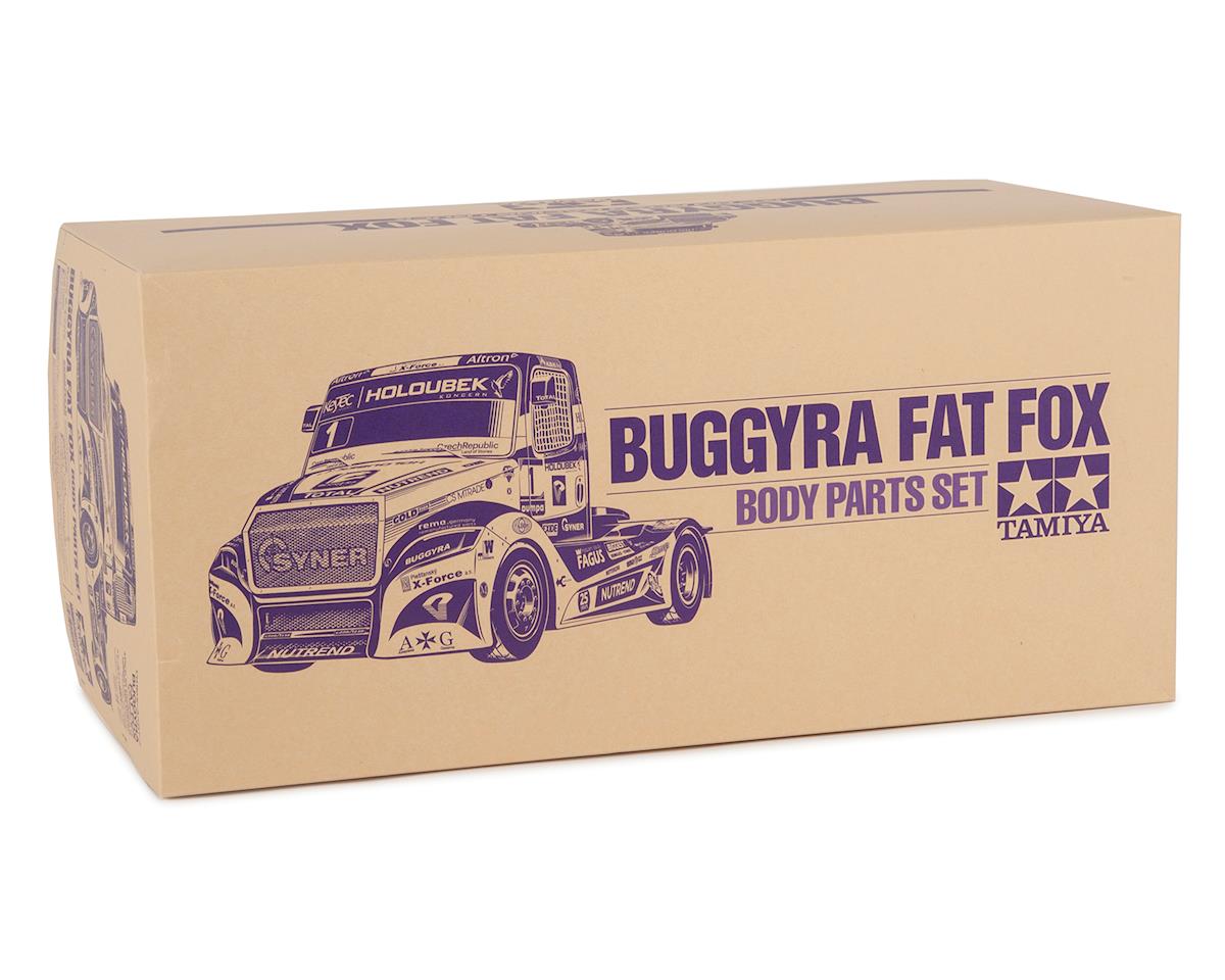 Tamiya Buggyra Fat Fox Racing Truck Clear Body Set 1/10 Scale