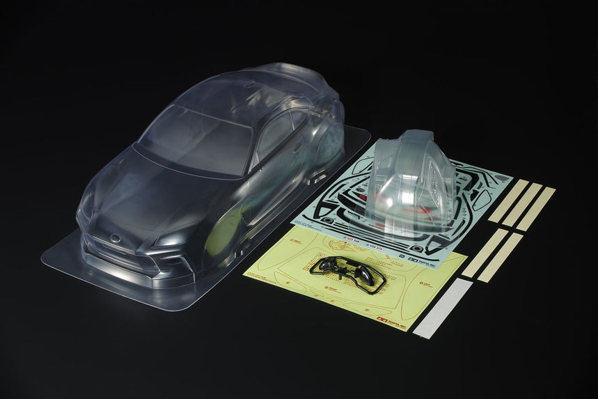 Tamiya Toyota GR 86 Clear Body Set 1/10 Scale for TT-02 Touring Cars