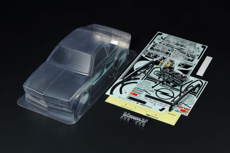 Tamiya RC Opel Kadett GT/E Clear Body Set for MB-01 Chassis