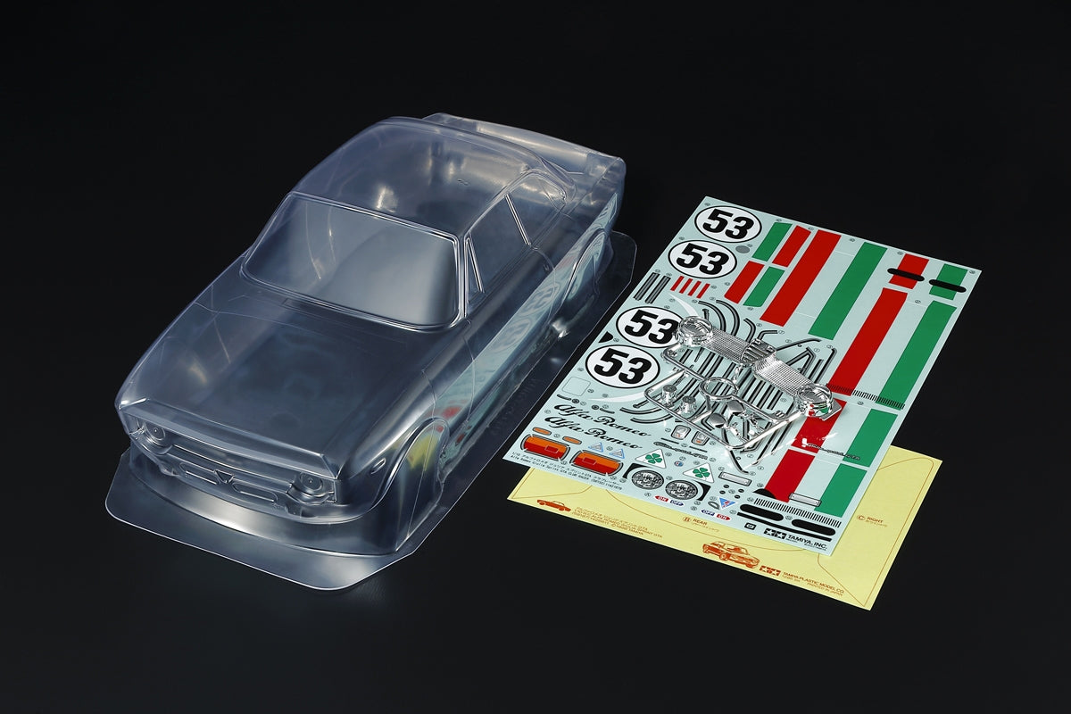 Tamiya 1/10 RC Alfa Romeo Giulia Sprint GTA Club Racer Body Shell