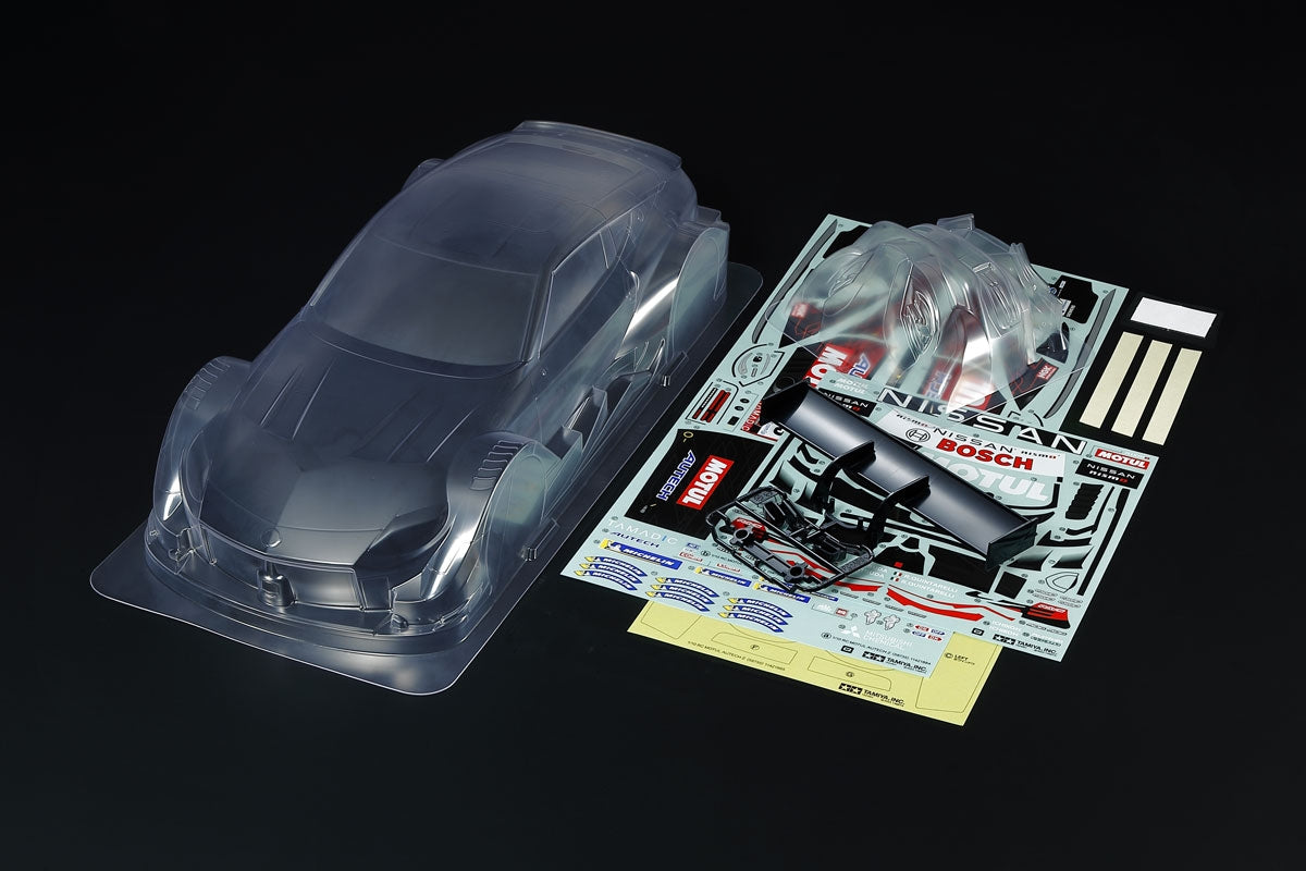 Tamiya RC Motul Autech Z GT500 Super GT Clear Body Set Shell