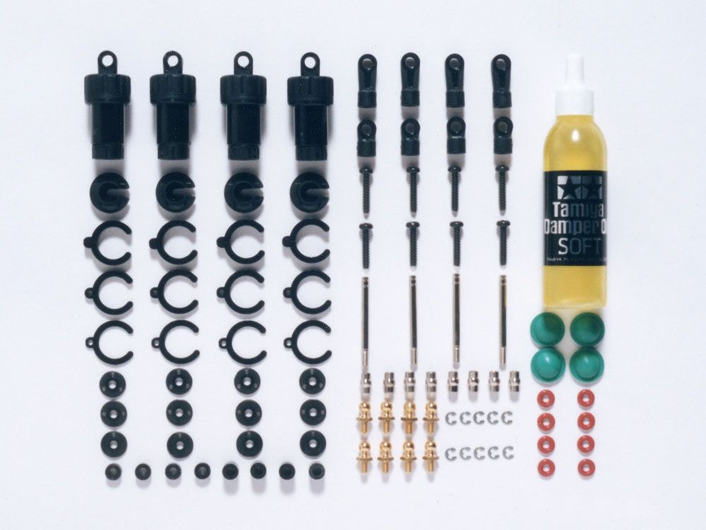 Tamiya RC CVA Mini Shock Unit Cylinder Set 4-Piece Upgrade