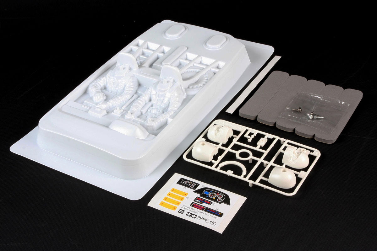 Tamiya Rally Car Cockpit Set for 1/10 Rally Car Bodies