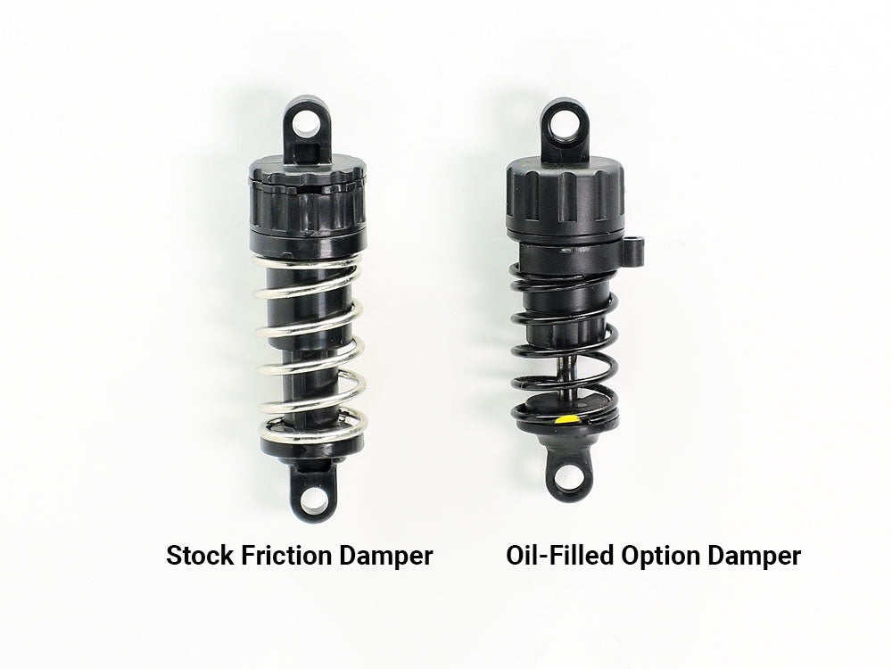 Tamiya TT-02 CVA Super Mini Shock Unit Set 4pcs Oil Damper Upgrade