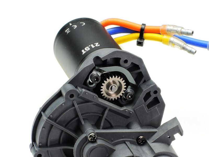 Tamiya CC-02 Aluminum Motor Mount Bridge Spacer Gearbox Upgrade