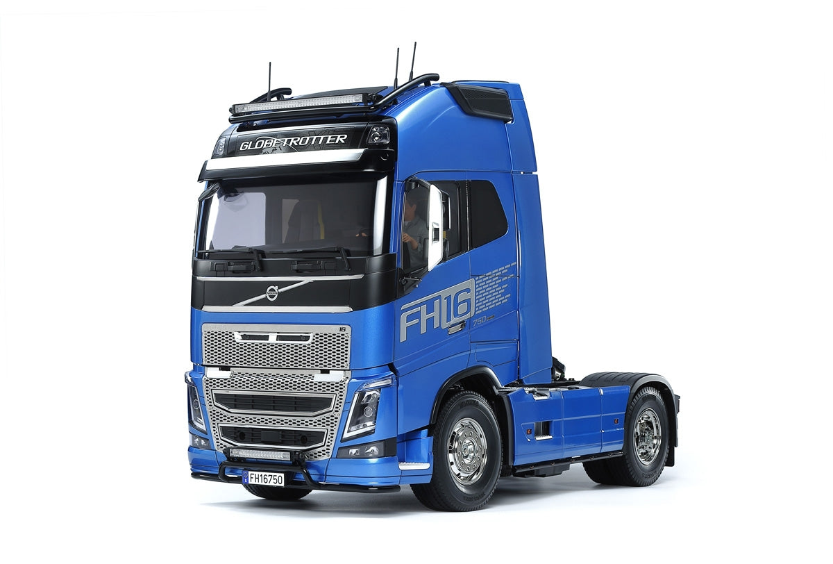 Tamiya Volvo FH16 Globetrotter XL 750 4x2 Semi Truck RC Kit - 1/14 Scale Heavy Hauler