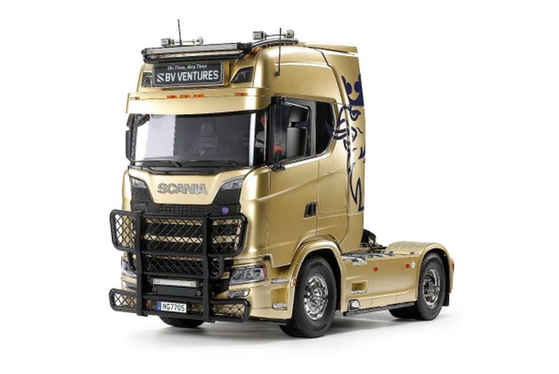 Tamiya Scania 770 S 4x2 1/14 Scale RC Semi Tractor Truck Kit with 3-Speed Transmission