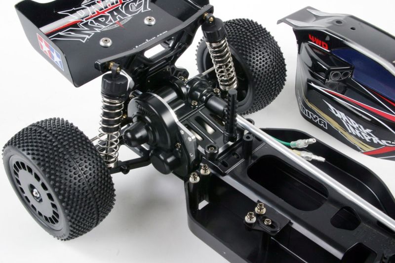 Tamiya Dark Impact 4WD Off-Road Buggy RC Kit - 1/10 Scale DF-03 Chassis High-Performance Racer