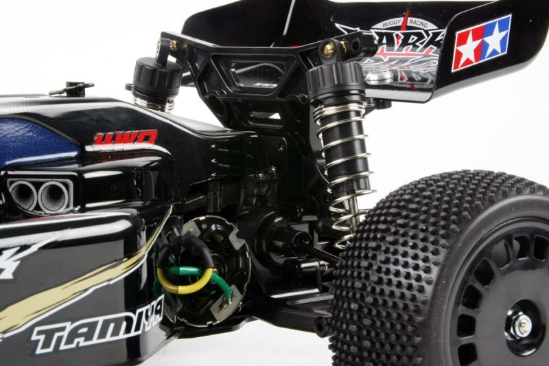 Tamiya Dark Impact 4WD Off-Road Buggy RC Kit - 1/10 Scale DF-03 Chassis High-Performance Racer
