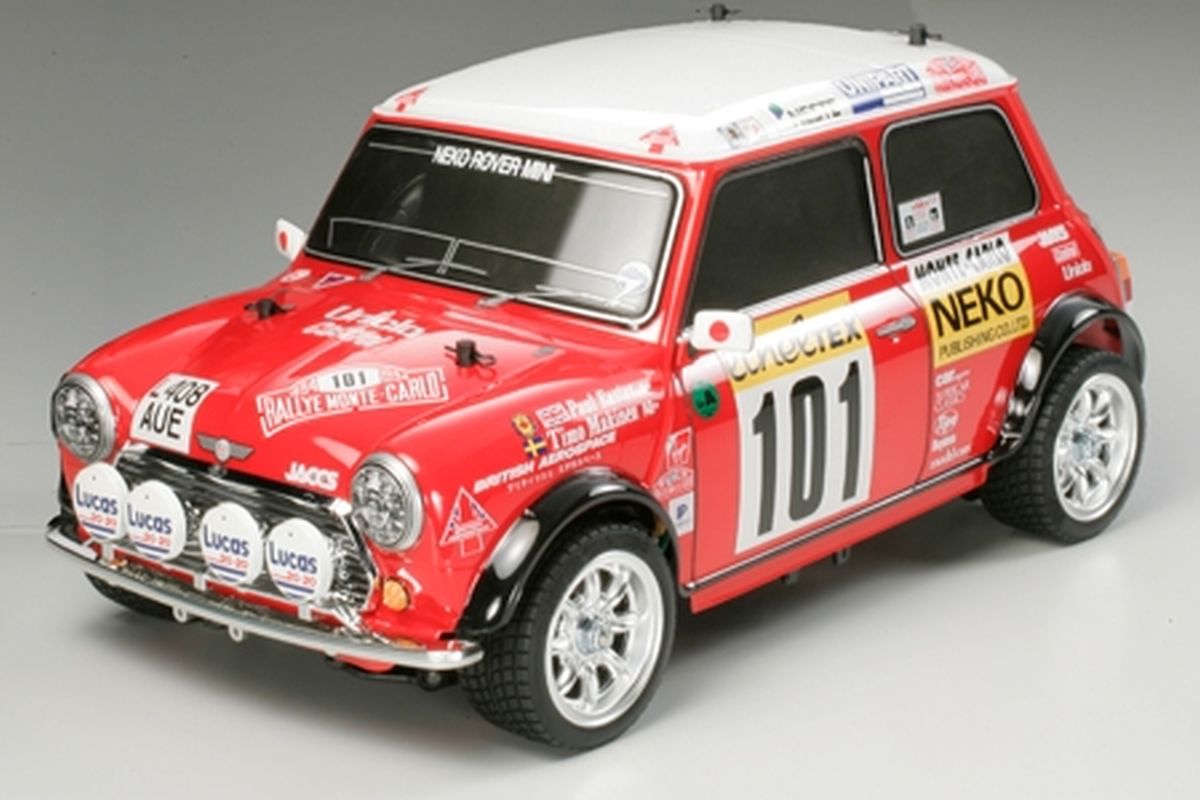 Tamiya Mini Cooper 1994 Monte Carlo Rally RC Kit - 1/10 Scale M-05 Limited Re-Release