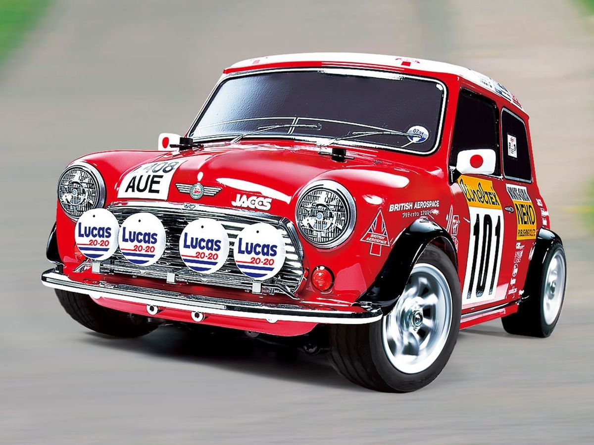 Tamiya Mini Cooper 1994 Monte Carlo Rally RC Kit - 1/10 Scale M-05 Limited Re-Release