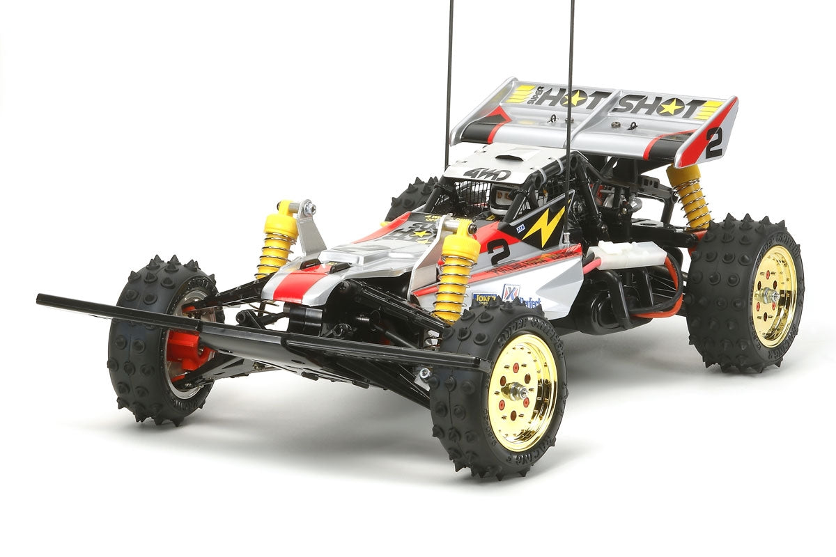 Tamiya Super Hotshot 2012 Edition 4WD Off-Road Buggy RC Kit - 1/10 Scale with ESC