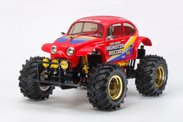 Tamiya Monster Beetle 2015 2WD Off-Road RC Kit - 1/10 Scale Blackfoot Chassis Re-Release