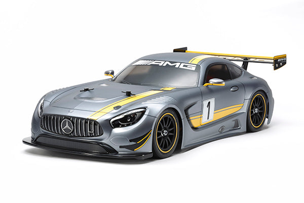 Tamiya Mercedes-AMG GT3 1/10 Scale 4WD Touring Car RC Kit TT-02 Chassis - FIA GT3 Race Car