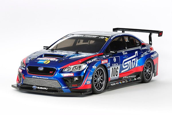 Tamiya Subaru WRX STI NBR Challenge 24h Nürburgring 2016 1/10 Scale 4WD Touring Car RC Kit (TT-02 Chassis)
