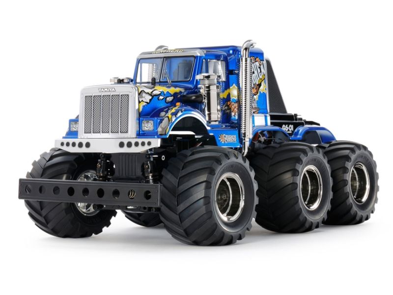 Tamiya Konghead 6x6 Monster Truck RC Kit - 1/18 Scale G6-01 6WD Off-Road