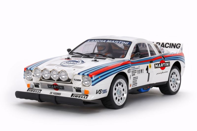 Tamiya Lancia 037 Rally 1/10 Scale 4WD Touring Car RC Kit TA-02S Chassis - 1983 WRC Group B Champion