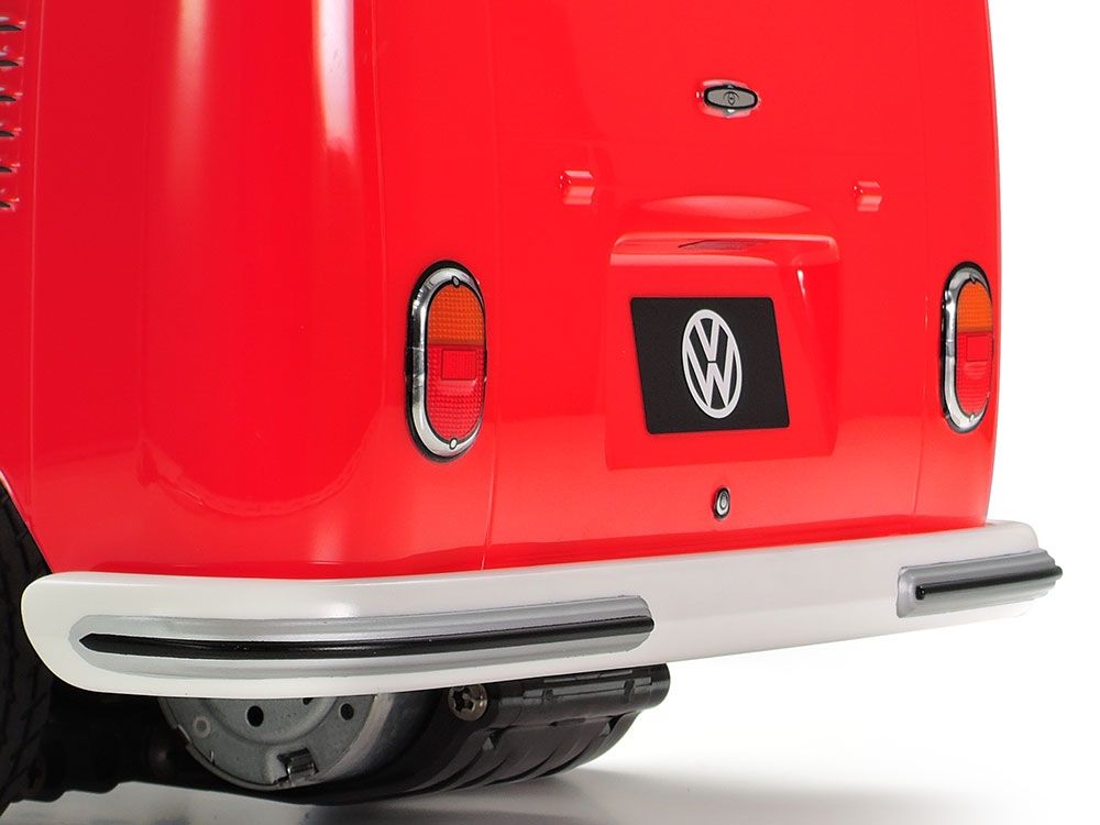 Tamiya Volkswagen Type 2 T1 Bus 1/10 Scale RWD On-Road RC Kit M-06 Chassis - Classic VW Van 23-Window