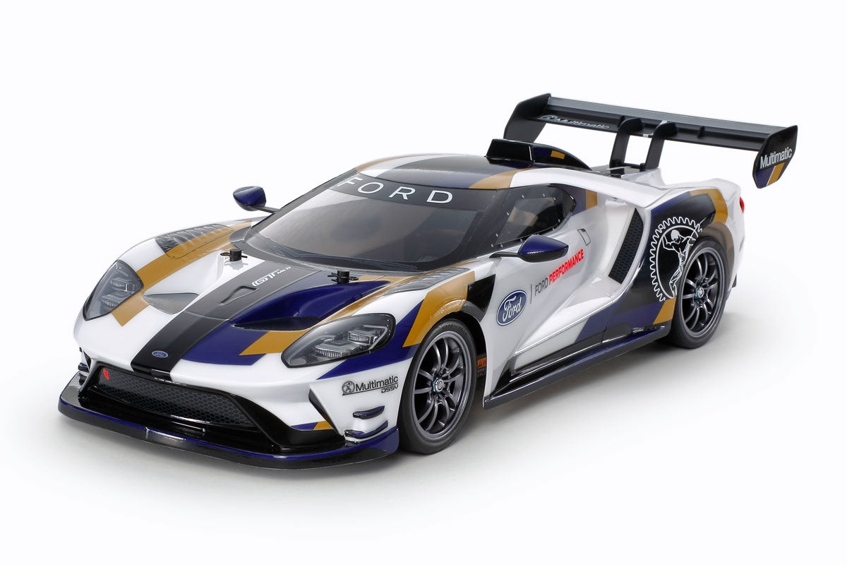 Tamiya 2020 Ford GT Mk II Track Supercar RC Kit - 1/10 Scale TT-02 4WD On-Road