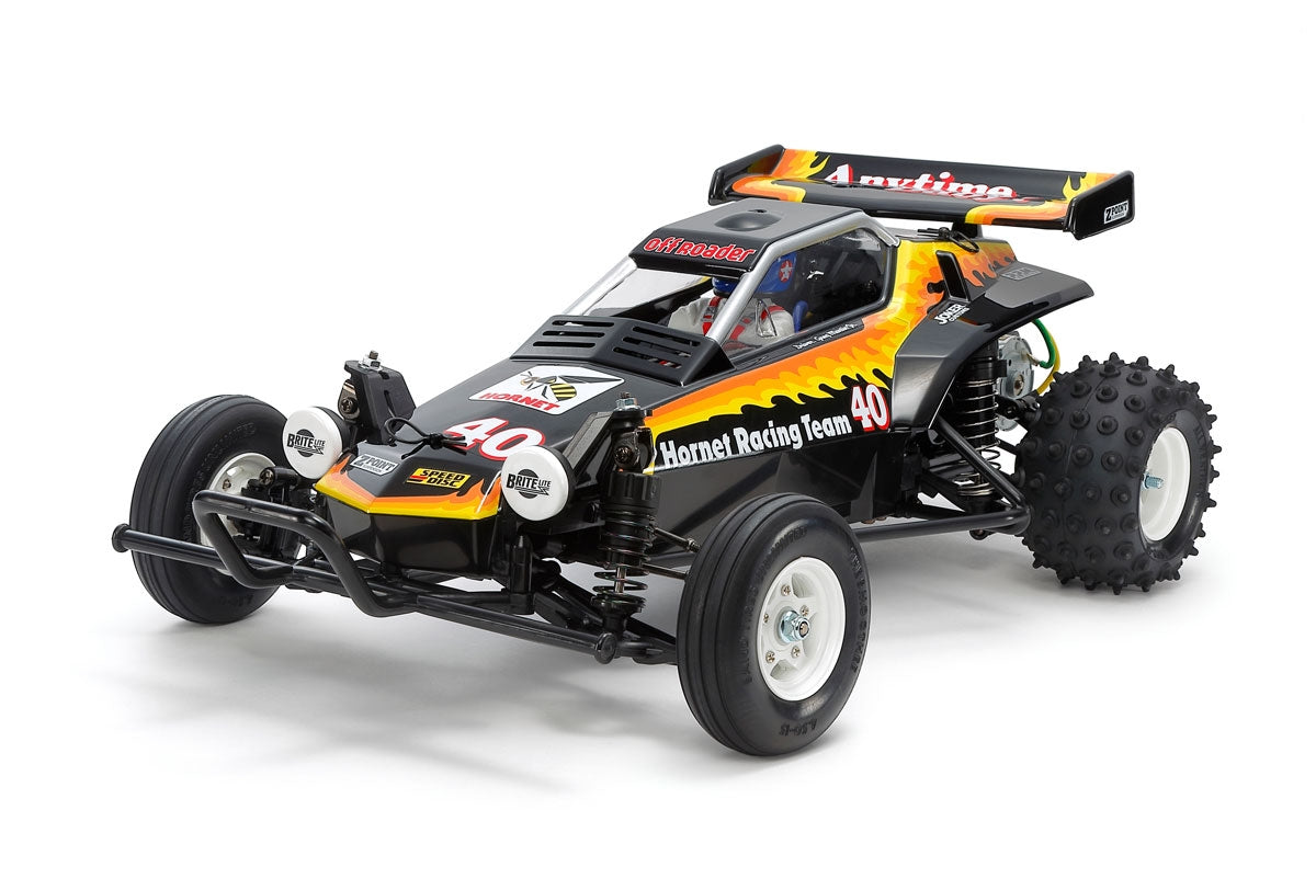 Tamiya Hornet EVO 1/10 Scale 2WD Off-Road Buggy RC Kit - 40th Anniversary Edition with CVA Dampers