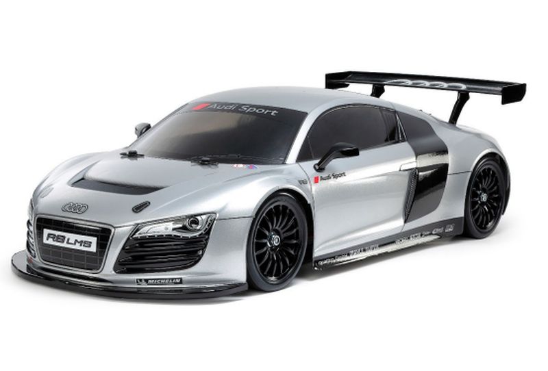 Tamiya Audi R8 LMS 2008 RC Kit - 1/10 Scale TT-02 4WD GT3 Touring Car