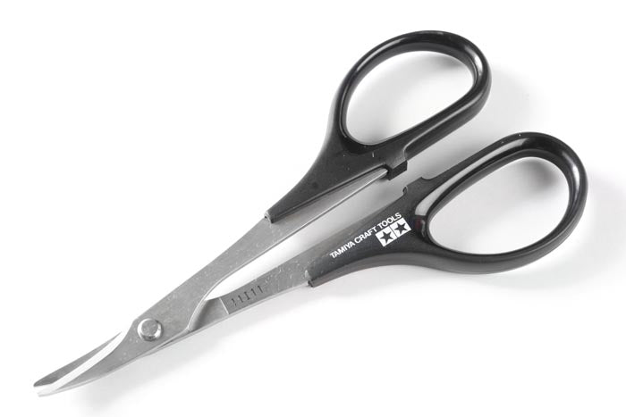 Tamiya Curved Modeling Scissors Precision Tool