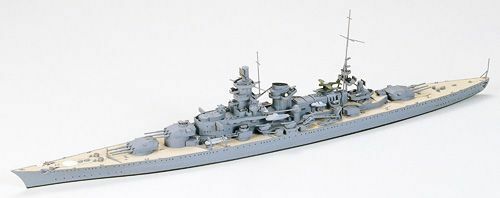 Tamiya 1/700 German Scharnhorst Battleship Plastic Model Kit