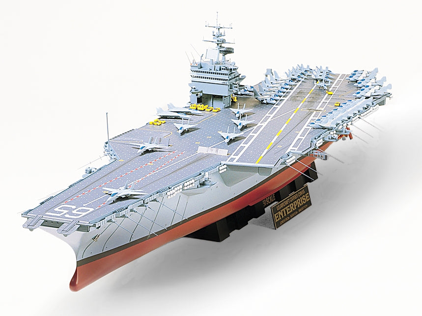 Tamiya 1/350 USS Enterprise CV-6 Aircraft Carrier Plastic Model Kit