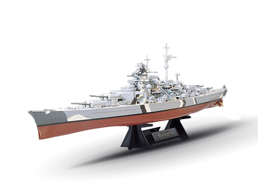 Tamiya 1/350 German Battleship Bismarck WWII Plastic Model Kit