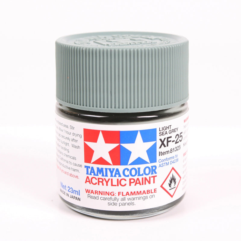 Tamiya XF-25 Light Sea Grey Flat Acrylic Model Paint 23ml