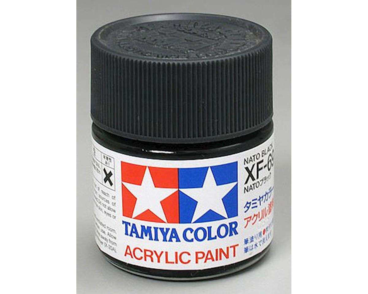 Tamiya XF-69 NATO Black Acrylic Flat Paint