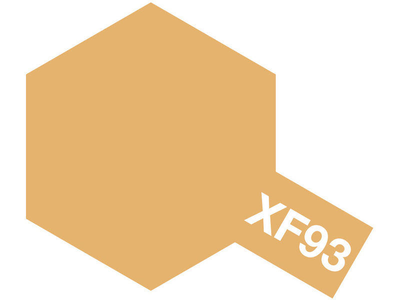 Tamiya XF-93 Light Brown Acrylic Paint 10ml - WWII DAK Desert Color
