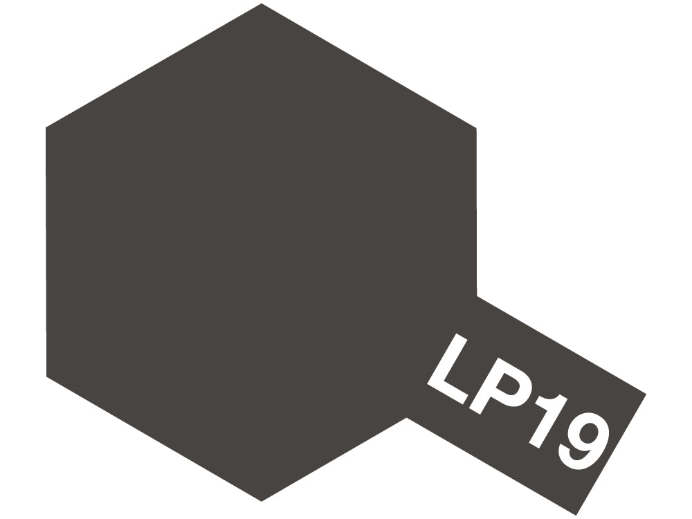 Tamiya LP-19 Gun Metal Lacquer Paint 10ml - Classic Metallic Gun Metal