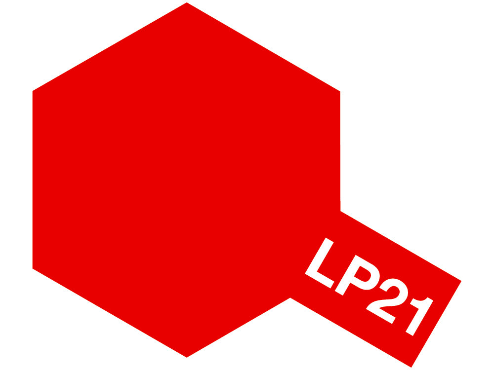 Tamiya LP-21 Italian Red Lacquer Paint 10ml - Classic Racing Rosso