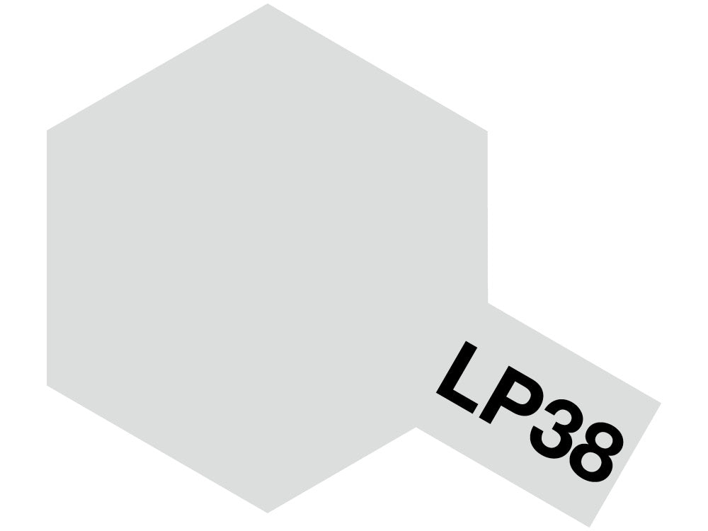 Tamiya LP-38 Flat Aluminum Lacquer Paint 10ml - Matte Aluminum Metal