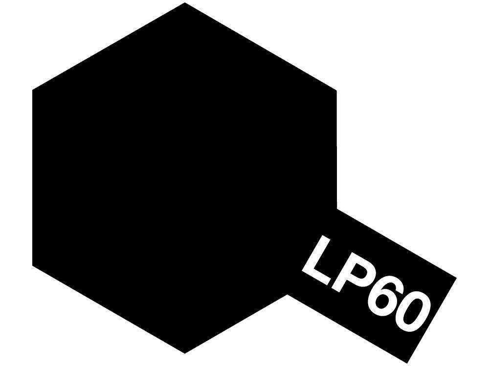 Tamiya LP-60 NATO Black Lacquer Paint 10ml - Military Standard Black