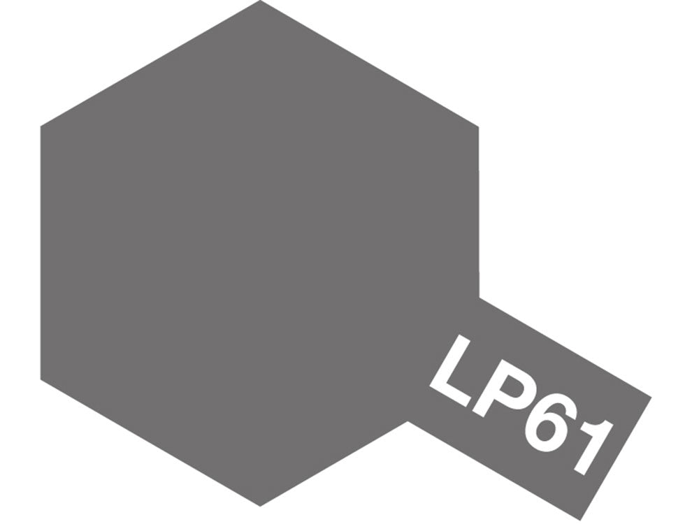 Tamiya LP-61 Metallic Gray Lacquer Paint 10ml - Automotive Metallic Gray