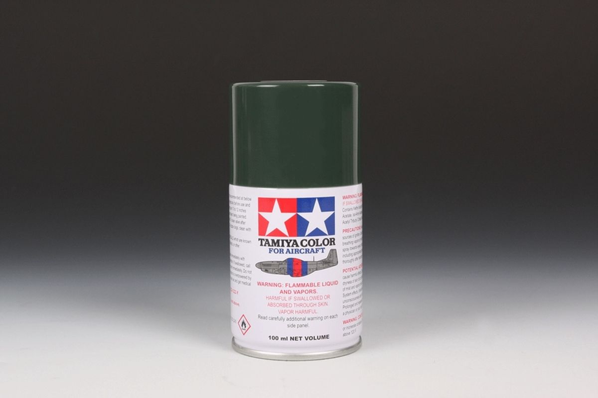 Tamiya AS-24 Dark Green Luftwaffe 100ml Aircraft Spray Paint