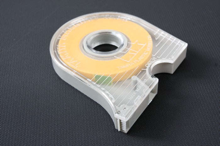 Tamiya Masking Tape 6mm with Dispenser - Fine Line Masking Tape for Models