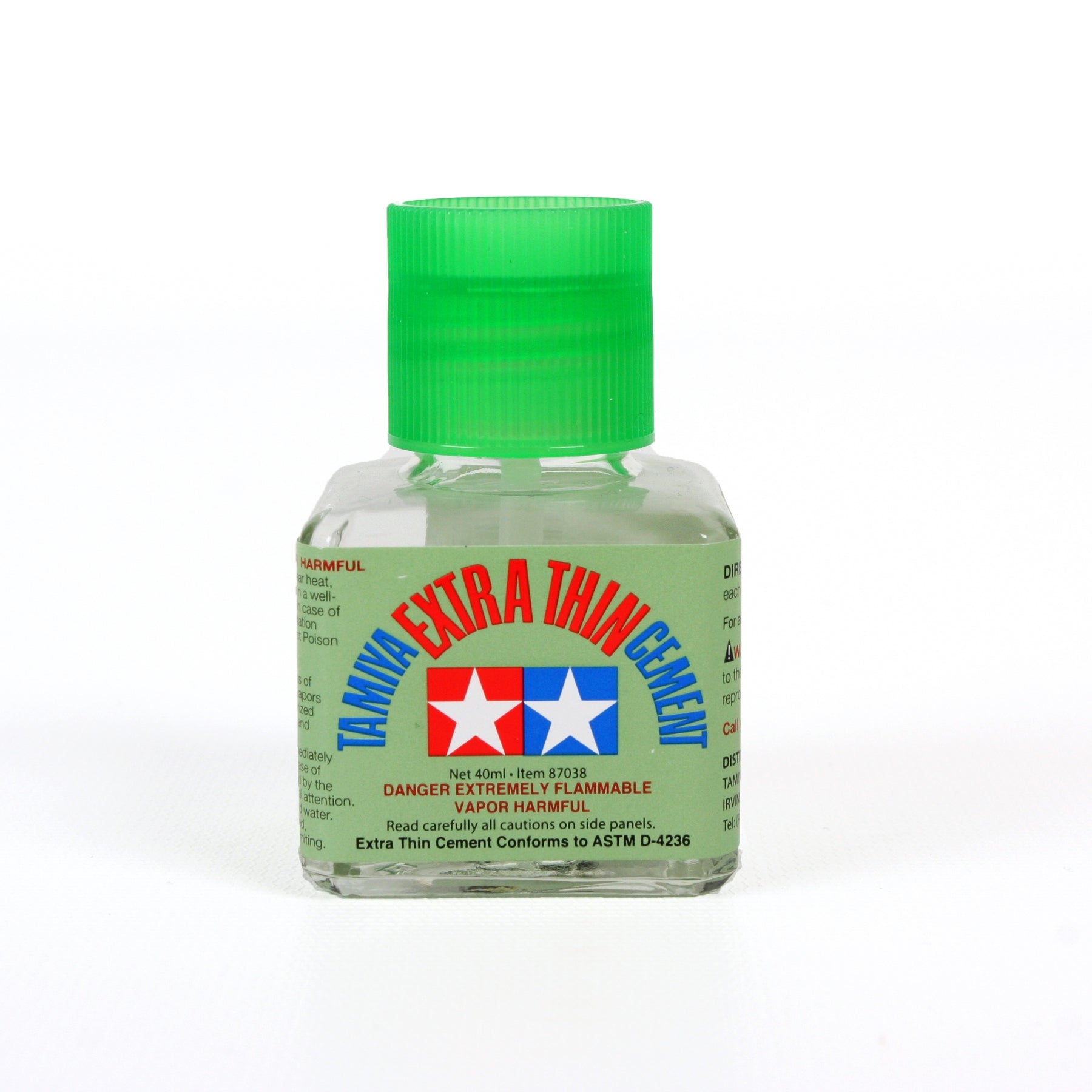 Tamiya Extra Thin Cement 40ml - Capillary Action Plastic Model Glue