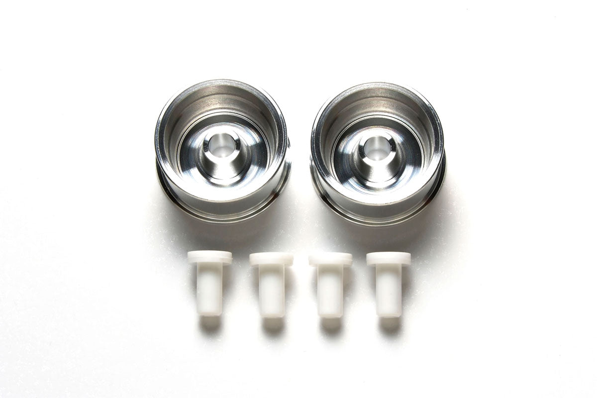 Tamiya Mini 4WD HG Aluminum Deep Rim Wheels for Low Profile Tires (2-Pack)