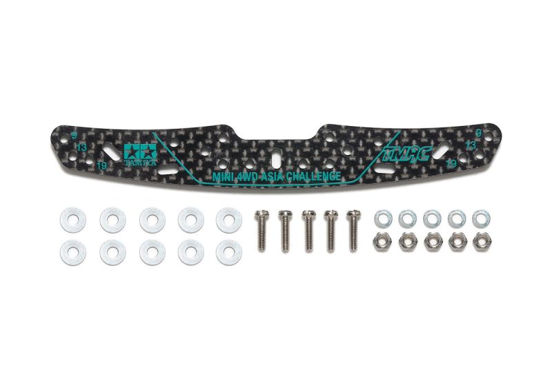 Tamiya Mini 4WD HG Carbon Multi Roller Setting Stay 3mm Green