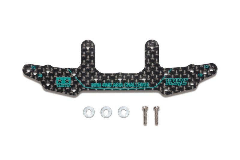 Tamiya Mini 4WD HG Carbon Rear Stay 3mm Asia Challenge Green Edition