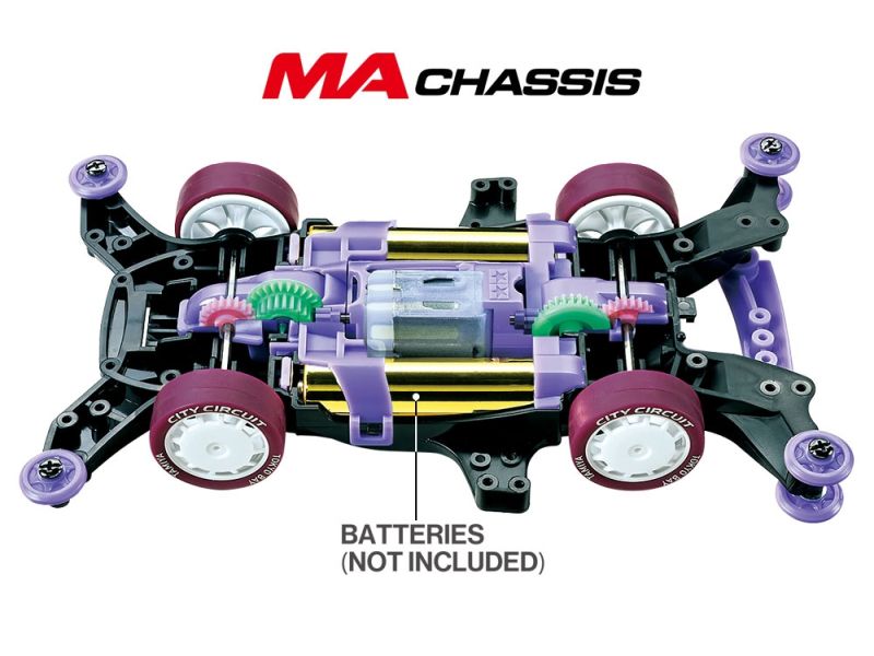 Tamiya Mini 4WD Manta Ray Mk.II City Circuit Tokyo Bay MA Chassis Kit