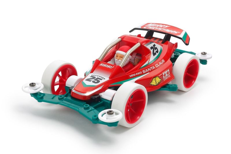 Tamiya Mini 4WD Santa Claus Red Racer VS Chassis Holiday Edition Kit
